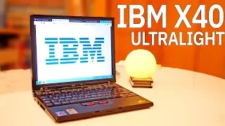 ThinkPad X40 - IBM's first ultralight X-Pad restored & SSD