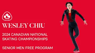 Wesley Chiu | 2024 Canadian National Skating Championships Senior Men's Gold Medal