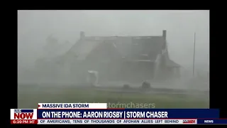 Hurricane Ida: Storm chaser captures video inside the eye of the storn | LiveNOW From FOX