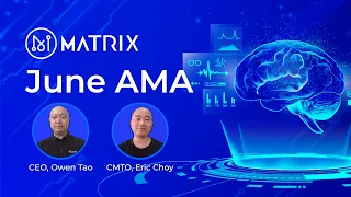 MATRIX AMA - June 2023 - #web3  #AI  #metaverse #chatgpt #neuroscience