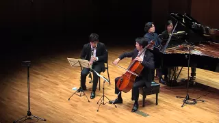 Han Kim plays Brahms Trio in A Minor for Clarinet, Cello and Piano, Op.114
