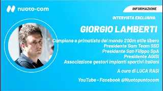 Intervista a Giorgio Lamberti