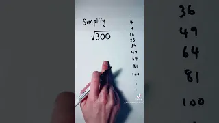 Simplify a Surd