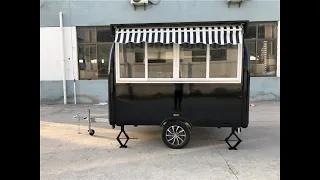 mac daddy food truck small concession trailer ice cream cart fast food van