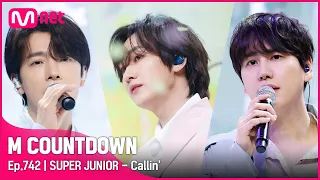 [SUPER JUNIOR - Callin'] Comeback Stage | #엠카운트다운 EP.742 | Mnet 220303 방송