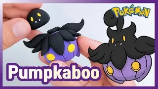 Pokemon Clayart : Shiny Pumpkaboo