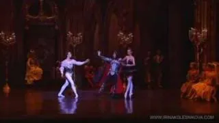 Irina Kolesnikova in Black Swan pas de deux (HQ)