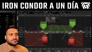 COMO GENERAR RENTA A 1 DÍA CON OPCIONES / IRON CONDOR #trading