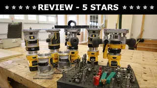 DEWALT DCW600B 20V Compact Router Review and Four Uncommon Bits that Take it to the Next Level