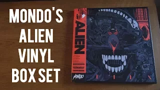 Unboxing ALIEN - The Complete Motion Picture Soundtrack 4XLP Vinyl Box Set MONDO Exclusive