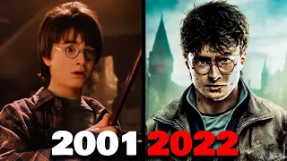 Evolution of Harry Potter Movies 2001 - 2022