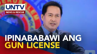 Pagbawi sa lisensya ng mga baril ni Quiboloy, inirekomenda ng PNP-FEO kay PGen. Marbil