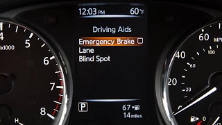 2018 Nissan Rogue Sport - Automatic Emergency Braking with Pedestrian Detection (if so equipped)