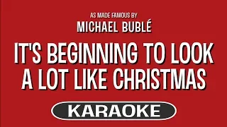 It's Beginning to Look a Lot Like Christmas (Karaoke Version) - Michael Buble