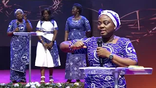 Chairman's Wife Mrs. Mary Nyamekye Speaks to Women During National Women's Week Celebration