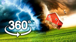 VR EXTREME TORNADOS | Only 0.001397 % will....                                            #360video