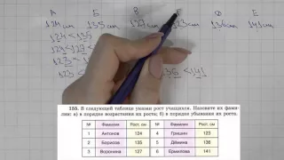 Решение задания №155 из учебника Н.Я.Виленкина "Математика 5 класс" (2013 год)