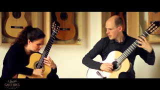 Duo Amythis Mallorca Isaac Albéniz on two 2015 Roy Fankhänel guitars