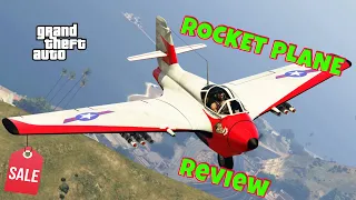 LF-22 Starling Review & Best Customization SALE NOW! GTA 5 Online Rocket Plane! Fun With Small Plane