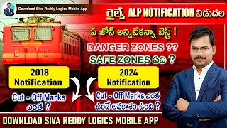 RRB ALP- Best Zone vs Danger Zone || Previous Year Cut-off Marks || Siva reddy logics