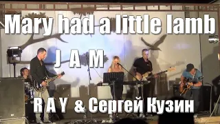 Mary had a little lamb - JAM RAY blues-rock band & Сергей Кузин. Арт Дворик ДК "Дружба" г. Южный.