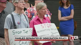 Activist call illegal immigrant family separation practice "inhumane"