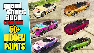 There are Actually 50+ HIDDEN Chameleon Paint Jobs in GTA Online