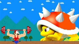 Super Mario Bros. But When Everything Mario Touches Turns To MORE Realistic!... || MARIO HP 2