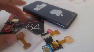 Адаптер 2 SIM + MicroSD (одновременно в один слот) Aliexpress