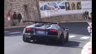 Liberty Walk Lamborghini Aventador SOUND in Monaco - CRAZY CAR!