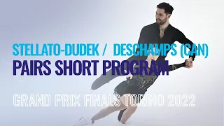 STELLATO-DUDEK / DESCHAMPS (CAN) | Pairs Short Program | Torino 2022 | #GPFigure