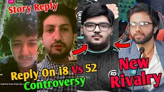 I8 Trynda Reply On 52 Aliyan Story 😱 New Rivalry Between 52 Esports & i8 Esports 🥵 | Crypto Did It 🫡