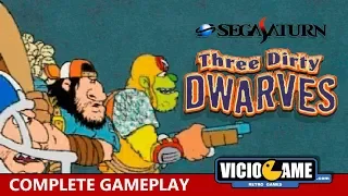 🎮 Three Dirty Dwarves (Sega Saturn) Complete Gameplay