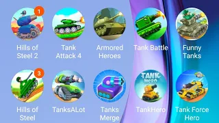 TANK ATTACK 4: ALL TANKS UNLOCK AND MAX