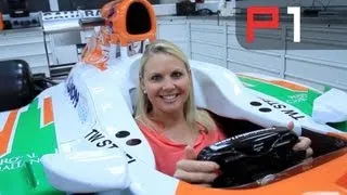 EXCLUSIVE Adrian Sutil - F1 Force India car tour