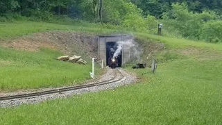 Mill Creek Central Railroad Memorial Day Weekend: Live Steam Meets Battery Powered Steam