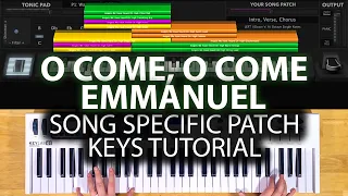 O Come O Come Emmanuel MainStage patch keyboard tutorial- For King & Country