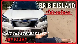 Bribie Island Day Trip - Bt50 vs D-Max vs Subi Forester|| Sun, Beach, Lakes & War Ruins