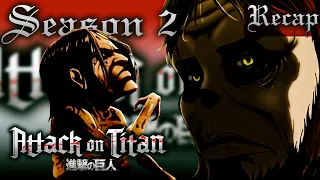 Attack On Titan Season 2 [FULL RECAP WITH MEMES]