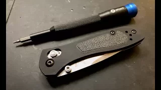 How to disassemble and maintain the Benchmade 707 Sequel Pocketknife