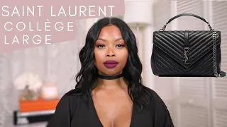 Saint Laurent College Large | Luxury Handbag collection | GeranikaMycia