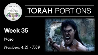 Torah Portions - Week 35 - Naso - Numbers 4:21 - 7:89  (2020-2021)