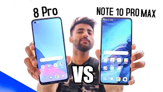 Realme 8 Pro Vs Redmi Note 10 pro max - Best Pick ?