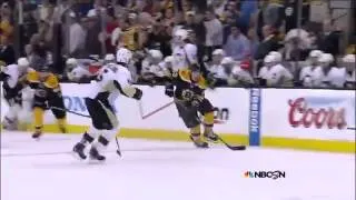 Patrice Bergeron 2nd OT Goal Game 3 Bruins v Penguins