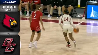 Louisville vs. Boston College Condensed Game | 2021-22 ACC Women’s Basketball