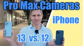 iPhone 13 Pro Max Vs. iPhone 12 Pro Max |4K Camera Comparison | ParadiseBizz