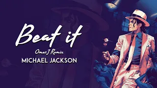 Michael Jackson Beat It OMER J Remix | #edm #omerjmusic #nightdrive  #michaeljackson #mj