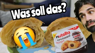 Ich probiere die neuen nutella Croissants von Ferrero + wo kaufen