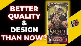 2014 Select Football hobby Box Better Design than today?