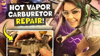 Modifying the Smokey Yunick Hot Vapor CARBURETOR (and a small peak inside!!) with Danny Soliz!